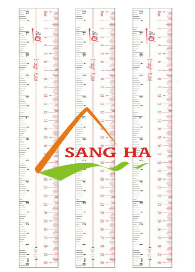 Thước thẳng Thiên Long PVC 30 SR021